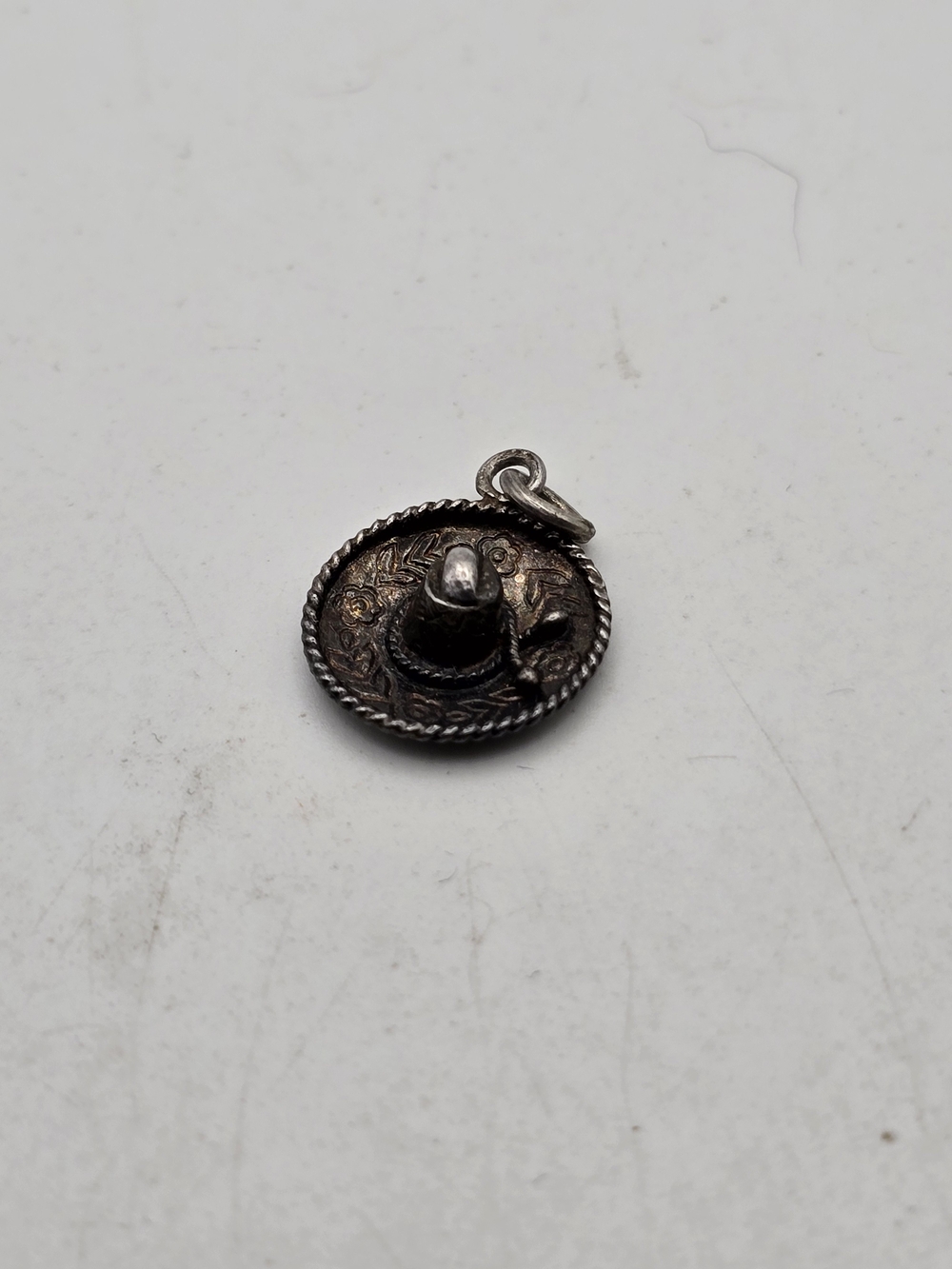 Sterling Silver Mexico Sombrero Hat Charm